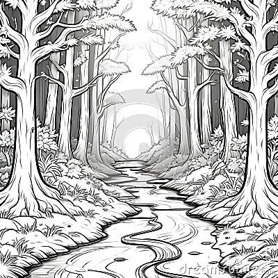 ai-generated-stream-runs-halloween-spooky-forest-trees-stream Spooky Forest, Halloween Illustration, Christmas Projects Diy, Forest Trees, Halloween Spooky, Projects Diy, Christmas Projects, Craft Ideas, Diy Projects