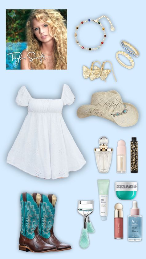 Taylor Swift Quiz, Taylor Swift Halloween Costume, Taylor Swift Debut Album, Taylor Swift Costume, Taylor Swift Debut, Disney Princess Outfits, Taylor Swift Inspired, Taylor Outfits, Whimsical Dress