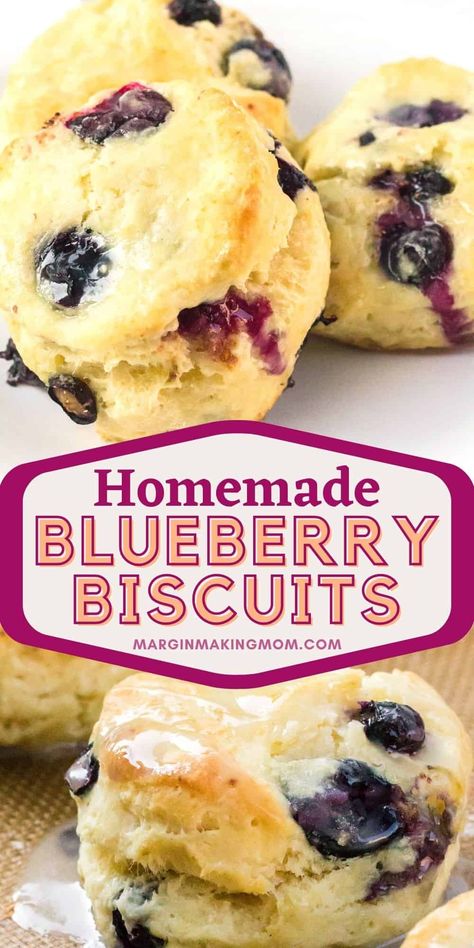 Fruit Biscuits, Biscuits From Scratch, Blueberry Biscuits, Homemade Biscuits Recipe, Muffins Recipes, Bisquick Recipes, Bread Art, Breakfast Sweets, Biscuits Easy