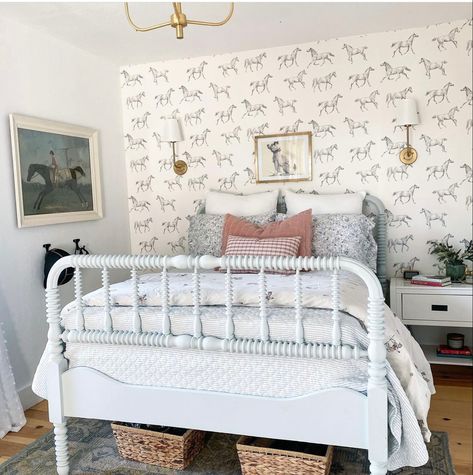 Cowgirl Bedroom Ideas, Equestrian Bedroom, Girl Horse Room, Horse Girls Bedroom, Horse Room Decor, Horse Themed Bedrooms, Horse Bedroom, Horse Room, Toddler Girl Room