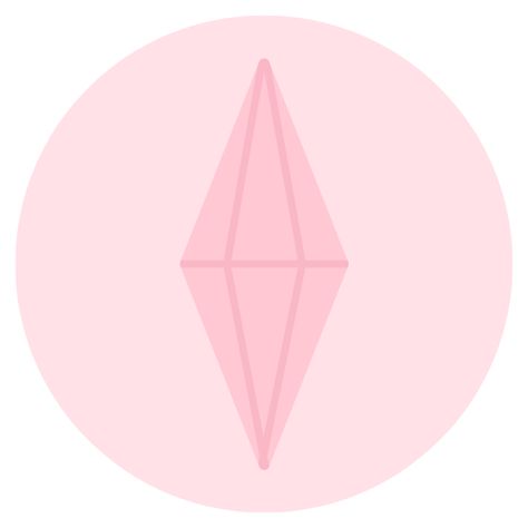 Pink Sims Icon, Sims 4 Logo Aesthetic, Sims 4 Icon, Sims Icon, Fundo Pink, Layout Twitter, Ipad Ideas, 4 Logo, Pink Images