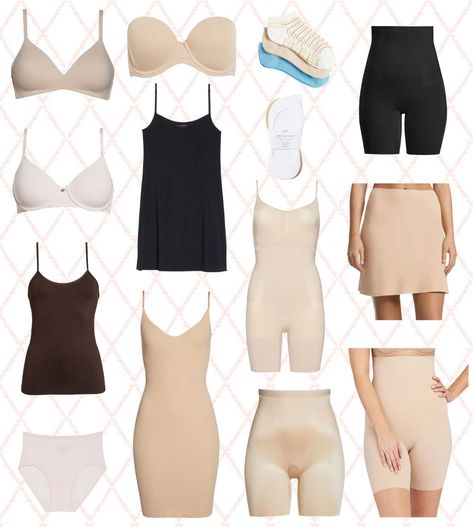 Shop classic undergarments, slips and shape-wear pieces on sale that every lady should have in her wardrobe. How To Have A Classic Wardrobe, Must Have Bra For Women, Undergarment Fashion, Classic Wardrobe Pieces, Beautiful Nightgown, Basic Clothes, Low Cut Dresses, Classic Black Dress, Dress Slip