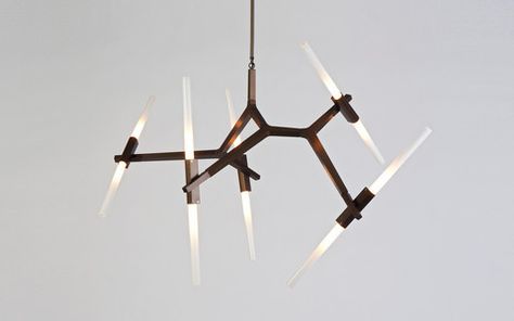 Agnes chandelier Agnes Chandelier, Lindsey Adelman, Modern Lighting Chandeliers, Branch Chandelier, New Architecture, Statement Chandeliers, Statement Lighting, Chandelier Design, Led Light Bulb