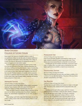 Monastic Tradition - Way of the Mystic - Eink's Arcana : r/UnearthedArcana Rat Queen, Rat Queens, Dnd Bard, D D Classes, Bard College, Dnd Classes, College Colors, Ascii Art, The Mystic