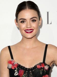 23rd Annual ELLE Women In Hollywood Awards Soft Gamine Makeup, Gamine Makeup, Lucy Hale Makeup, Lucy Hale Style, Perfect Eyebrow, Soft Gamine, Eyes Lips Face, Makeup Eye Looks, Perfect Eyebrows