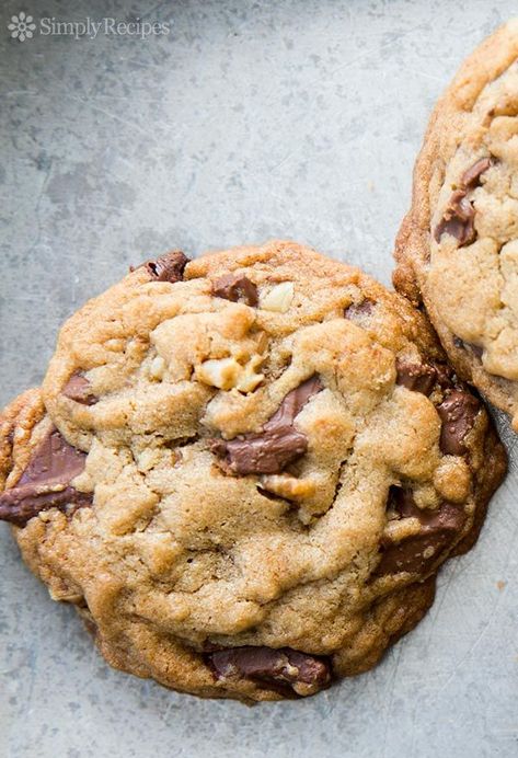 Best Chocolate Chunk Cookies, Greenland Recipes, Chocolate Chunk Cookies Recipe, Chunk Cookies Recipe, Cookies Best, Chocolate Chunk Cookie Recipe, Brown Butter Cookies, Homemade Chocolate Chip Cookies, Browned Butter