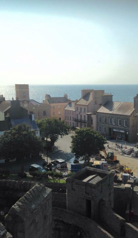 Castletown. Isle of Man. Isle Of Man Aesthetic, Landscaping With Roses, Man Aesthetic, Celtic Nations, Irish Sea, Manx, Rural Landscape, Medieval Castle, Isle Of Man