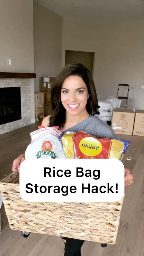 kamanabhaskaran on Instagram: Rice Bag Pantry Hack - Tag your friends & fam who have these bags🙋🏽‍♀️🤗! Do you have bags of rice, atta, and flour and need a place to… Flour Storage Ideas, Rice Storage Ideas, Kitchen Rice Storage, Kabhi Khushi Kabhie Gham, Pantry Hacks, Flour Storage, Rice Storage, Rice Bag, Rice Bags