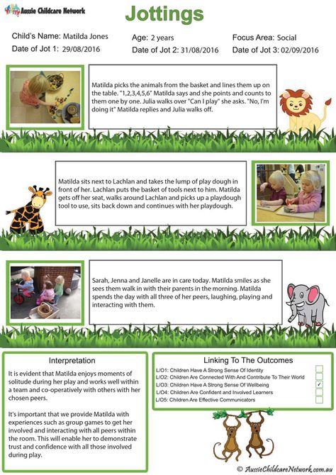 Jottings Jungle Observation - Aussie Childcare Network Observation Examples, Learning Stories Examples, Eylf Learning Outcomes, Early Childhood Education Curriculum, Aussie Childcare Network, Early Education Classroom, Early Childhood Education Resources, Learning Stories, Early Childhood Learning