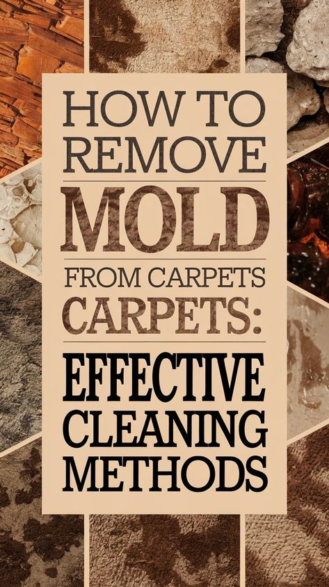 How to Remove Mold from Carpets: Effective Cleaning Methods - 101CleaningTips.net How To Get Mildew Smell Out Of Carpet, How To Remove Mold From Fabric, Get Rid Of Mold Smell, Mold In Crawl Space, Essential Oils For Mildew Smell, Smelly Fridge, All Natural Mold And Mildew Cleaner, Remove Black Mold, Mold And Mildew Remover