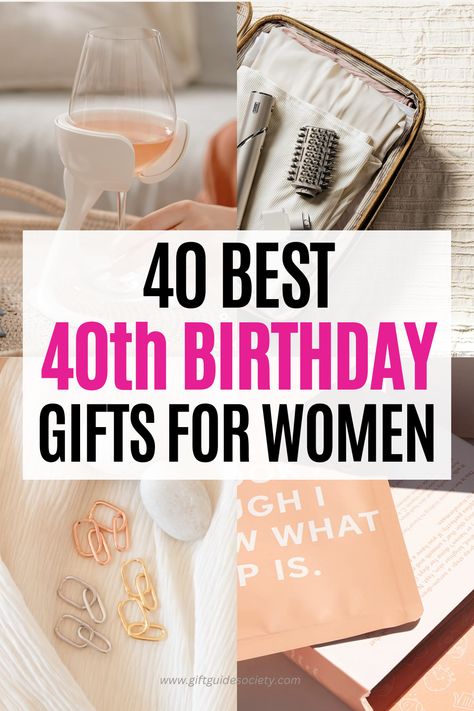 40th Birthday Presents That Will Blow Her Mind. Check it out! 40 Gifts For 40th Birthday Women, 40 Bday Gifts For Women, 40 Presents For 40th Birthday, Special 40th Birthday Gift Ideas For Her, 40th Birthday Hamper For Her, 40th Birthday Gag Gifts Women, 40 Birthday Baskets For Women, Turning 40 Gifts, Women’s 40th Birthday Gift