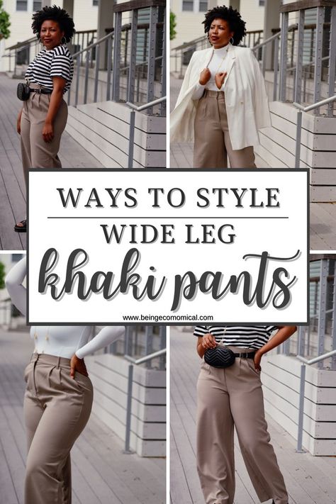 Casual Khaki Pants Outfit, Khaki Pants Outfit Casual, Khaki Pants Outfit Women Casual, Khaki Outfits For Women, Khaki Pants Outfit Ideas, How To Style Khaki Pants, What To Wear With Khaki Pants, Khaki Pants Outfit Women, Style Khaki Pants