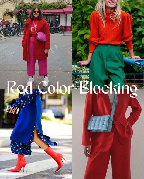 33 Bold Red Outfit Ideas To Turn Heads This Season - ljanestyle Red Pants Fashion, Red Outfit Ideas, Red Outfits For Women, Red Boots Outfit, Red Skirt Outfits, Red Pants Outfit, Hot Weather Outfits, Colour Blocking Fashion, Red Plaid Skirt