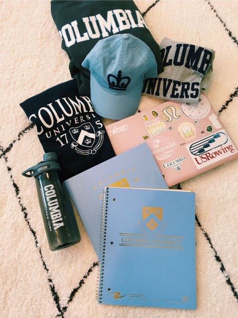 Columbia University Merch, College Tour Aesthetic, Acceptance Email Aesthetic, Columbia University Acceptance, Email Aesthetic, Columbia Uni, Magical Eyes, College Announcements, University Inspiration