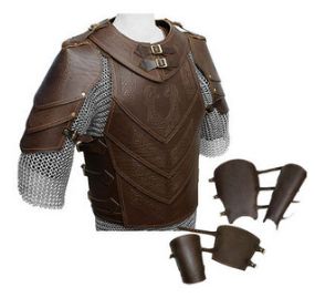 I like the main chest piece! Armour Medieval, Armor Medieval, Leather Armour, Costume Armour, Medieval Armour, Armor Clothing, Cosplay Armor, Larp Costume, Leather Armor