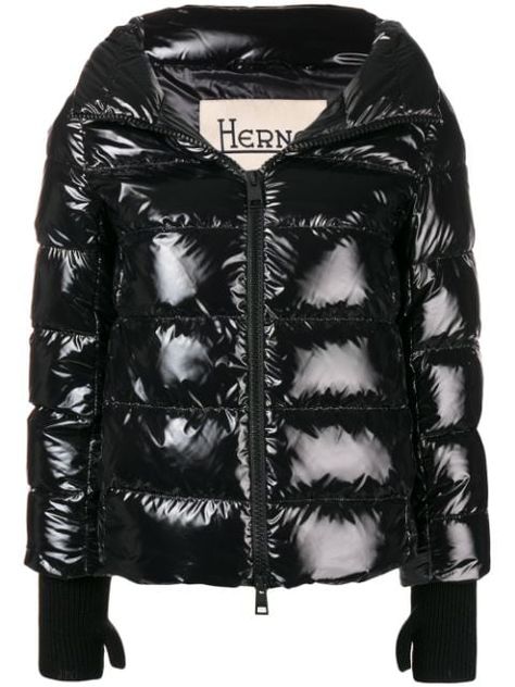 Herno Shiny Padded Coat - Farfetch