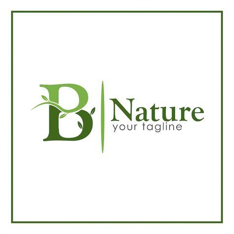 Descarga este Vector Premium de Plantilla de logotipo de naturaleza B, plantilla de logotipo de stock. y descubre más de 15 Millones de recursos gráficos en Freepik Stock Vector, Logo Design, ? Logo, Design, Nature