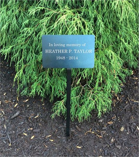 memorial plaque, metal plaques, name plates, name tag, memorial tree, name marker, Garden Markers, Metal tags, Plant ID markers, markers Memorial Tree, Metal Name Tags, Tree Name, Memorial Markers, Commemorative Plaque, Memorial Ideas, Personalized Plaques, Gardening Inspiration, Memory Tree