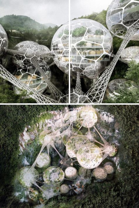 Bio Architecture, Living Structures, Kinetic Architecture, Industry Architecture, Solar City, Bio Design, Speculative Design, Architecture Blueprints, Organic Structure