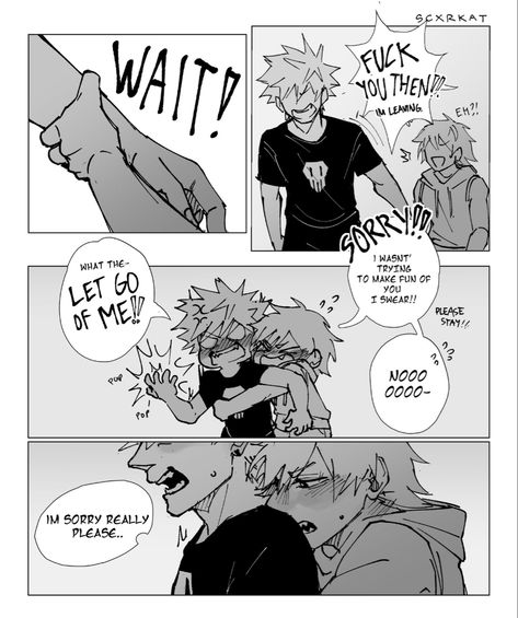 Kiribaku Manga, Kirishima X Bakugo, Bakugo Mha, Kirishima My Hero Academia, Self Indulgence, Drawing Cartoon Faces, My Hero Academia Memes, Boku No Hero Academia Funny, My Hero Academia Episodes