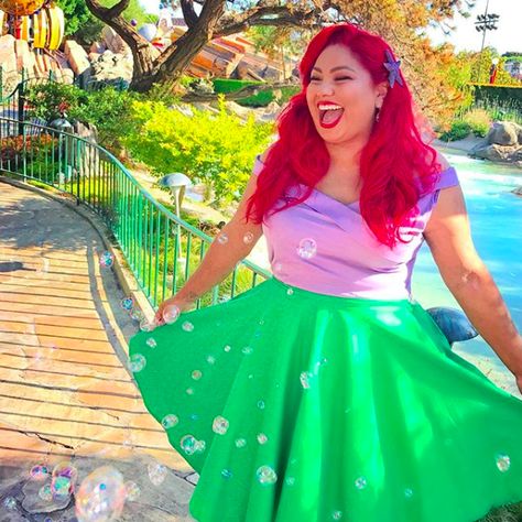 These Plus-Size Disney Bounders Will Light Up Your Day | Ravishly Plus Size Disney Bounding, Disneybound Couples, Disney Bounding Outfits, Ariel Disneybound, Bounding Outfits, Outfit Ideas Christmas, Tweedle Dum, Plus Size Disney, Suit Costume