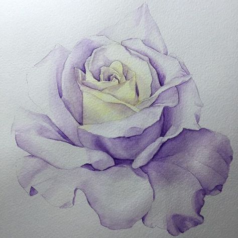 Boho Art Drawings, Rose Drawing, Roses Drawing, Flower Watercolor, Watercolor Flower Art, 수채화 그림, Flower Art Images, Watercolor Paintings Tutorials, Watercolor Flowers Paintings