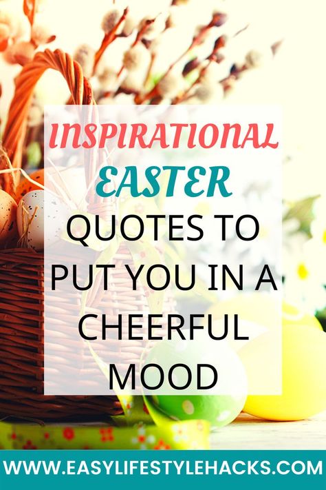 Inspirational Easter Quotes to make you holiday even more special. Warm your heart and soul with these Easter quotes that will inspire you on this special day. From celebrating the joys of family and friends, to reflecting on the resurrection of Jesus Christ, these quotes will help you find the spirit of Easter in your life. Happy Easter! Beautiful Easter Quotes, Easter Blessings Quotes Friends, Easter Blessings Quotes Families, Easter Hope Quotes, Easter Blessings Quotes Faith, Easter Sayings Quotes, Easter Quotes Inspirational, Blessings Quotes Family, Happy Easter Quotes Jesus Christ