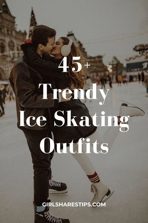 New York Date Night Outfit Winter, Nyc Ice Skating Outfit, Outdoor Winter Date Outfit, Ice Rink Outfit, Ice Skating Outfit Date, Skating Rink Outfit, Outfits To Wear Ice Skating, Ice Skater Outfits, Cute Ice Skating Outfit