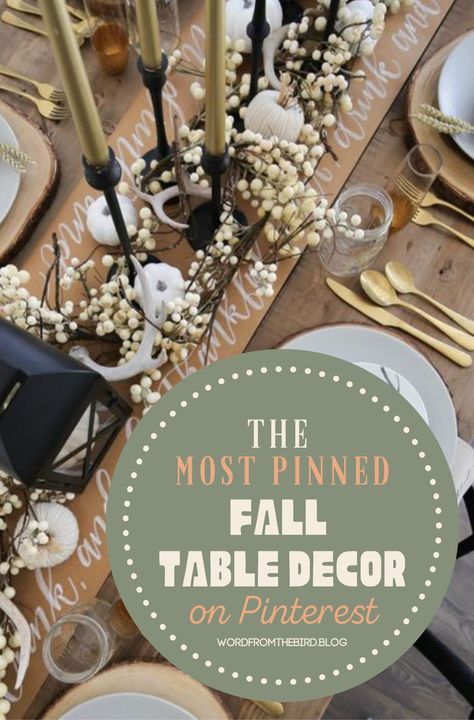 Fall Table Decoration Ideas, Vintage Fall Table Decor, Decorated Tables Ideas, Call Tablescape, September Tablescapes, Fall Banquet Table Decorations Simple, Tablescapes Birthday, Modern Fall Table 2022, Glass Table Fall Decor