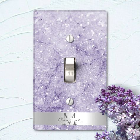 Quartz Texture, Marble Light, Monogram Template, Opal Gifts, Marble Quartz, Baby Bling, Silver Monogram, Lilac Lavender, Face Plate