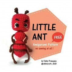 little ant free amigurumi pattern now sewing at all Amigurumi Ant Free Crochet Pattern, Ant Crochet Free Pattern, Any Question, Amigurumi Free, Cute Toys, Amigurumi Toys, Amigurumi Free Pattern, Cute Crochet, Handmade Toys