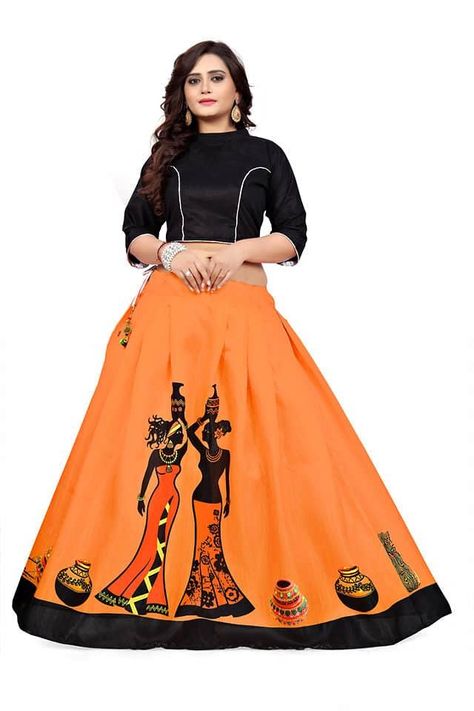 Lehenga Choli For Navratri, Choli For Navratri, Saree Painting Designs, Choli Dress, Navratri Dress, Saree Blouse Neck Designs, Fashion Illustration Sketches Dresses, Kurti Embroidery Design, Choli Designs