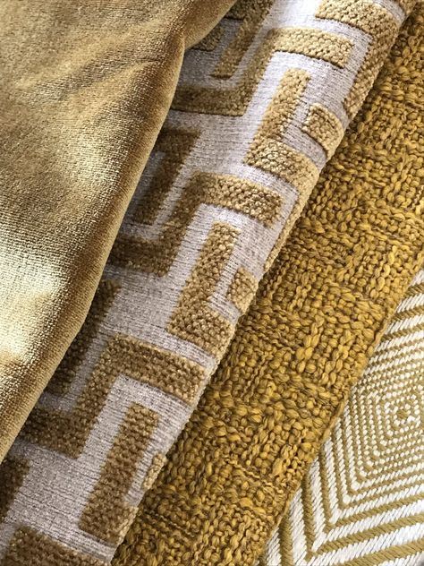 Mixing Patterns Living Room, Designer Upholstery Fabric, Fabric Photography, Design Building, Luxury Curtains, Material Board, Upholstery Diy, Lush Decor, Luxury Pillows