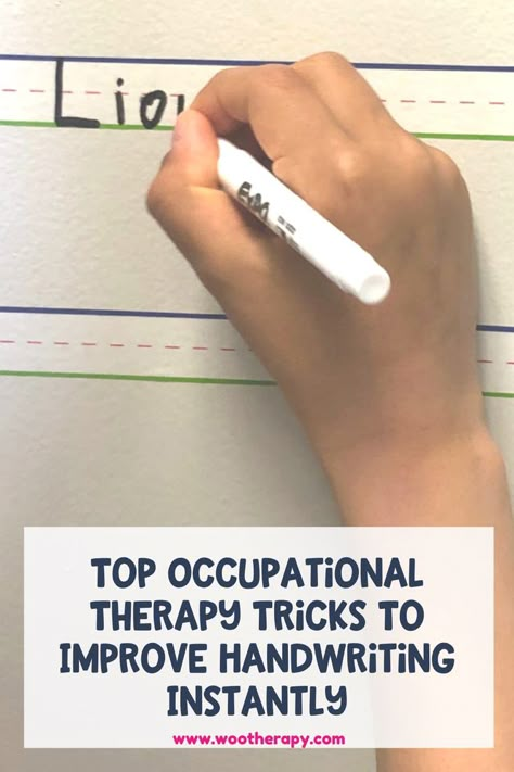 Handwriting Spacing Activities, Activities To Improve Handwriting, Dysgraphia Activities Occupational Therapy, Hand Writing Activities Preschool, Occupational Therapy Handwriting Games, Activities For Fine Motor Development, Occupational Therapy Fine Motor Activity, Hand Writing Activities, School Occupational Therapy Activities