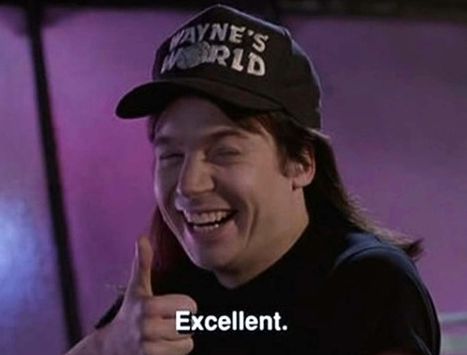 "Zhang!" - Wayne Campbell, Wayne's World (1992) Snl Characters, Wayne Campbell, Waynes World, Tia Carrere, Wayne's World, Rob Lowe, World Party, 90s Kids, Great Movies