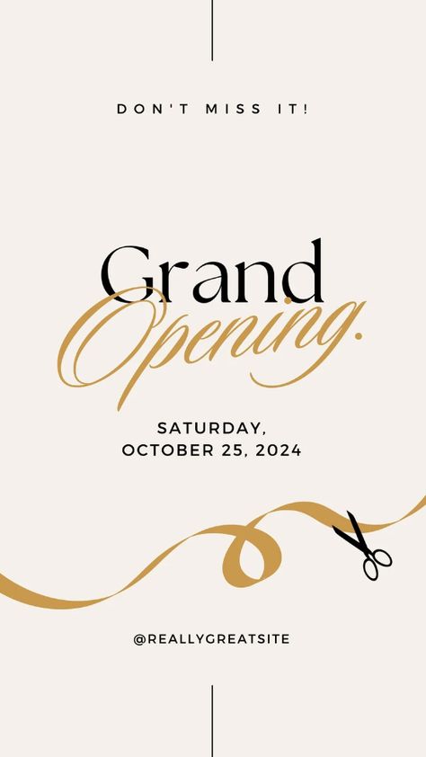 Inauguration Poster, New Salon Opening Announcement, Soft Opening Poster Design, Business Opening Invitation Card, Invitation Card Design Event, Store Opening Invitation, Inauguration Invitation, Salon Grand Opening Ideas, Grand Opening Poster Design Ideas