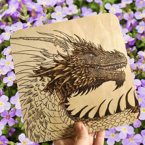 New work in progress ✨ #dragon #wood #woodburning #art #picoftheday #fyp #wip #fantasy Wood Burning Box Ideas, Wood Burning Art Ideas, Dragon Wood Burning, Easy Wood Burning, Woodburning Crafts, Wood Burning Ideas, Woodburning Art, Pyrography Ideas, Woodburning Ideas