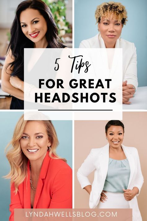 Tips For Headshot Photography, Posing For Professional Pictures, Headshot Photo Outfit Ideas, Linked In Profile Picture Ideas, Taking Professional Headshots, How To Take A Professional Photo, Tips For Taking Headshots, Best Outfit For Professional Headshots, Best Professional Headshots For Women