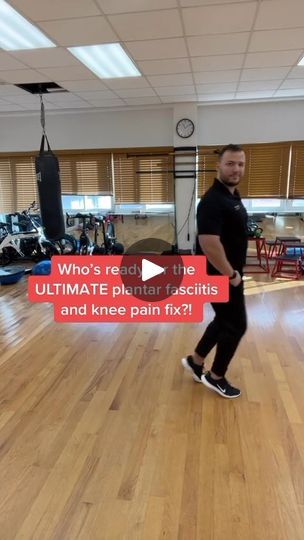 13K views · 959 reactions | ‼️Plantar Fasciitis and Knee Pain‼️
-
Talk about a 2-in-1! 🤩
-
Here’s a GREAT move for PF and knee pain! And trust me when I say they’ll think twice before messing with you! 🔥👊
-
Plantar fasciitis and knee pain can have many different reasons for happening but it’s important to know that you can knock both out at the same time! 🕺🏻
-
One of the best ways to get rid of it is through smart activation of the muscles that run through both areas. And that’s exactly what this move is 🔥
-
Give this move a shot! I hope it helps ❤️
-
As always, if this move causes you pain, decrease the range of movement. If pain persists, stop the exercise! 🤗
-
If you’re tired of being in pain and are from NY, click the link in the bio and get a FREE 30 min session! Let’s talk and Knee Pain, Me When, I Said, Trust Me, Talk About, Muscles, Range, Let It Be