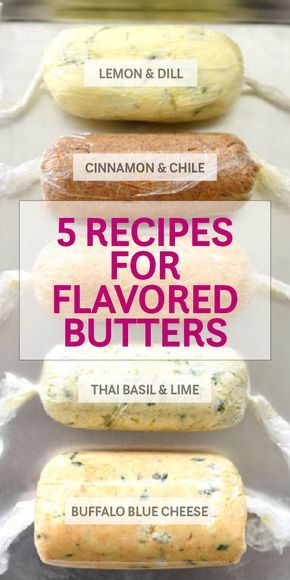 Lemon Dill Butter, Dill Butter, Parmesan Butter, Flavored Butter Recipes, Butter Recipes Homemade, Flavored Butters, Compound Butter Recipe, Herb Butter Recipe, Compound Butters