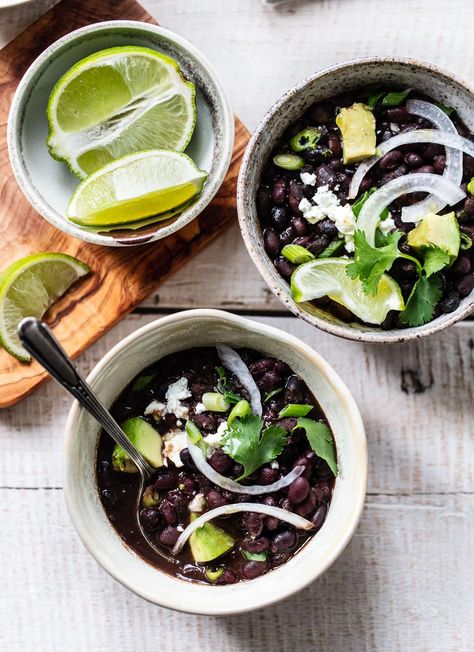 Cuban Mojo, Cuban Black Beans, Fall Vegan Recipes, Sweet Paprika, Chipotle Peppers, Beans Beans, Vegetarian Gluten Free, Using A Pressure Cooker, Black Bean Soup