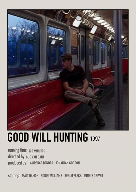 Good Will Hunting Polaroid Poster, Movie Posters Good Will Hunting, Goodwill Hunting Movie Poster, Goodwill Hunting Poster, Goodwill Hunting Movie, Good Will Hunting Wallpaper, Good Will Hunting Aesthetic, The Hunt Movie, Good Will Hunting Poster