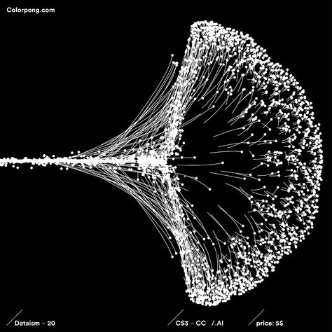 Colorpong.com - Dataism - vector bundle on Behance Gfx Design, Data Visualization Design, Data Design, 타이포그래피 포스터 디자인, Generative Design, Information Graphics, Generative Art, Data Visualization, Magazine Design