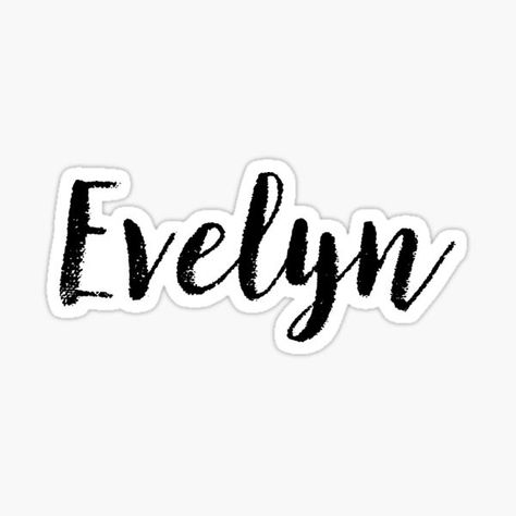 Name Evelyn, Sims Names, Girl Name, Wallpaper Photos, Iphone Wallpaper Photos, Birthday Stickers, Name Stickers, Your Girl, Girl Names