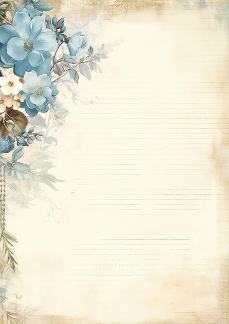 Vintage Page Background, Vintage Book Background, Vintage Writing Paper, Shabby Chic Junk Journal, Diy Journaling, Vintage Paper Printable, Front Page Design, Old Paper Background, Vintage Paper Background