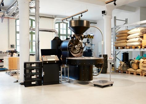 Coffee Roasting Room, Coffee Roastery, Coffee Shops Interior, Coffee Store, Coffee Roaster, Coffee Plant, Best Coffee Shop, Coffee Shop Design, Great Coffee