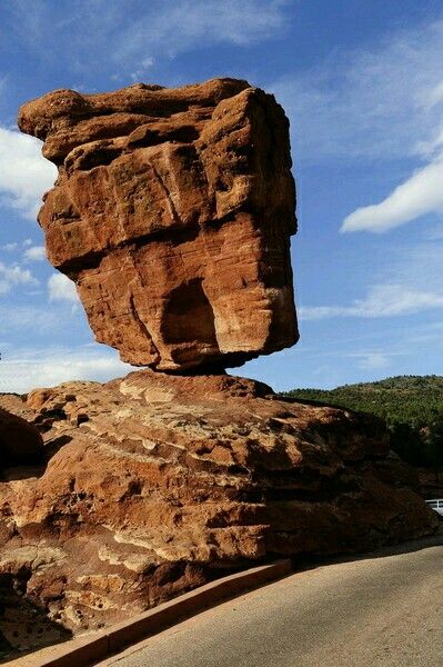 Balanced Rock, Arches National Park, Utah. The big rock on top is the size of 3 school buses! Balanced Rock, School Buses, Big Rock, Utah Travel, Utah National Parks, Arches National Park, Rock On, Art Sculptures, Garden Fence