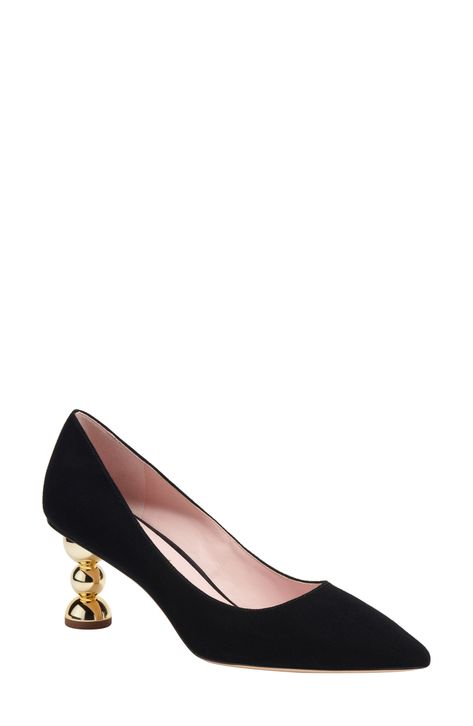 kate spade new york charmer pointed toe pump available at #Nordstrom Shoe Closet, Pump Shoes, Arch Support, Kate Spade New York, Women's Pumps, Kate Spade, Leather Upper, Arch, Nordstrom