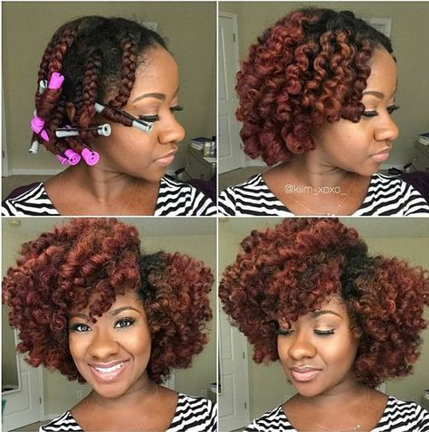 20 Stunning Summer Protective Styles for Black Women - Coils and Glory Natural Hairstyles For Black Women Shoulder Length, Summer Protective Hairstyles, Braid Out Natural Hair, Short Hair Twist Styles, Cabello Afro Natural, Protective Hairstyles For Natural Hair, Natural Hair Twists, Pelo Afro, Hair Twist Styles