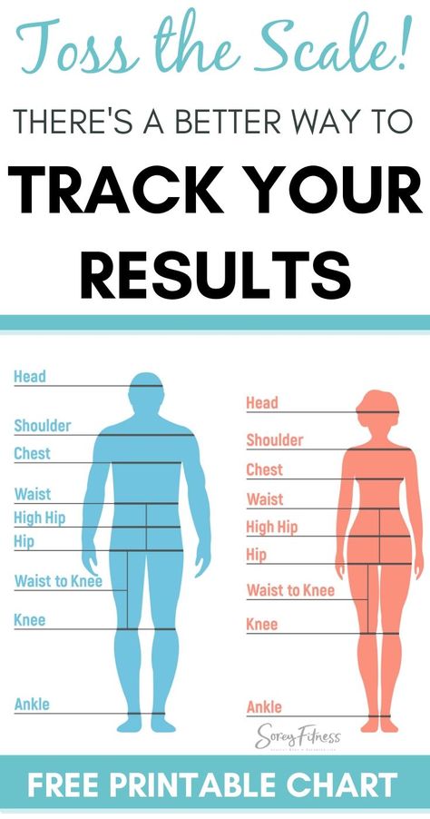 Get our Body Measurement Chart to stay motivated towards your health, fitness, and weight loss goals! We outline how to measure your body and why measurements are better than weighing! #fitness #health #weightloss Measuring Body Chart, How To Take Body Measurements Fitness, How To Do Body Measurements, Body Measurement Chart Men, Where To Measure Yourself, How To Measure Waist Size, How To Take Measurements For Women, How To Take Body Measurements, Body Measurement Chart Printable Free